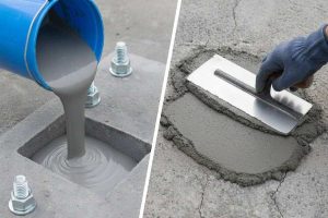 مقایسه گروت اپوکسی و گروت پلیمری